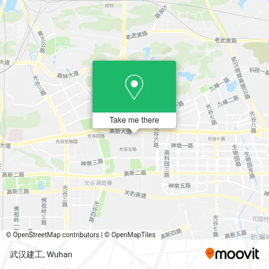 武汉建工 map