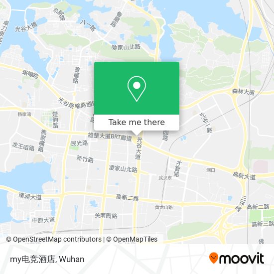 my电竞酒店 map
