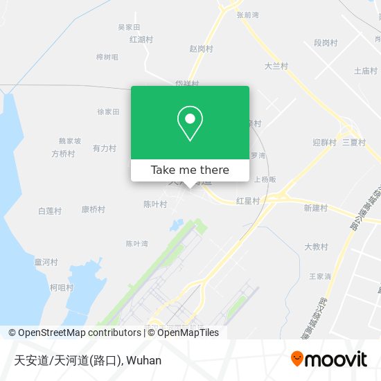 天安道/天河道(路口) map