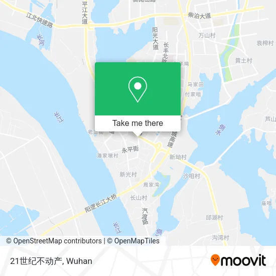 21世纪不动产 map