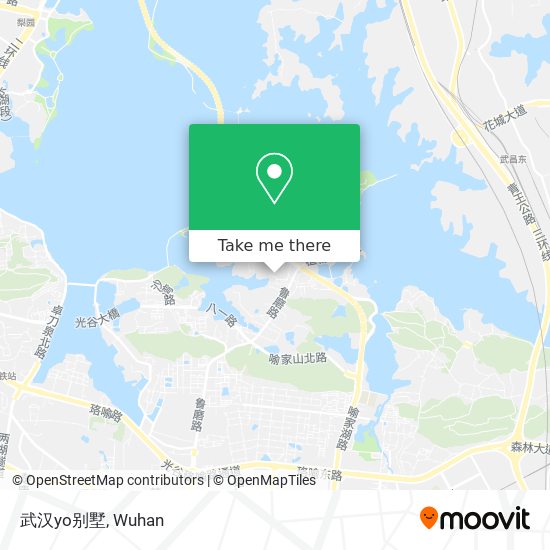 武汉yo别墅 map