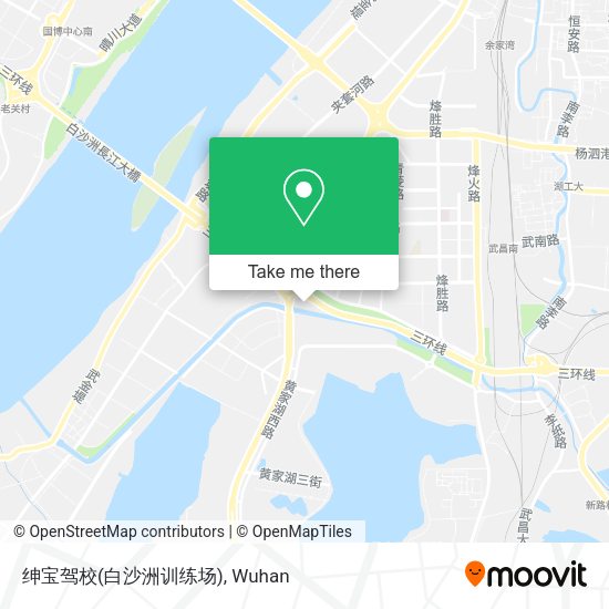绅宝驾校(白沙洲训练场) map