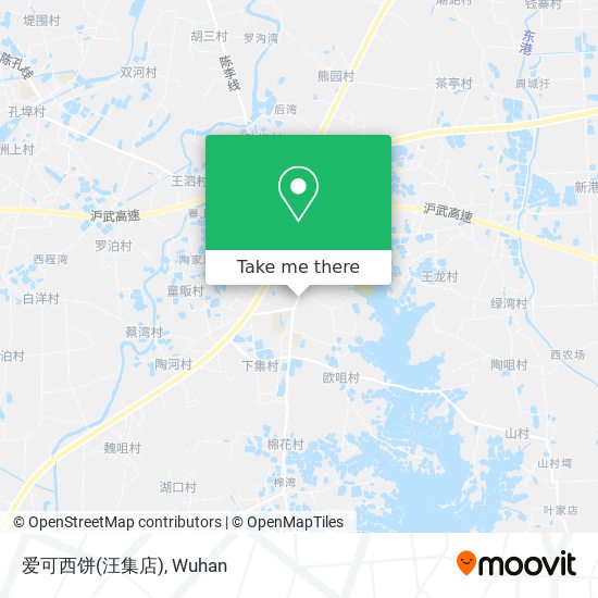 爱可西饼(汪集店) map