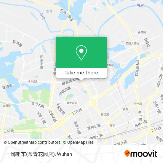 一嗨租车(常青花园店) map