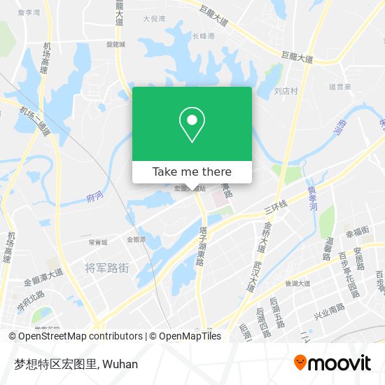 梦想特区宏图里 map