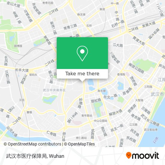 武汉市医疗保障局 map