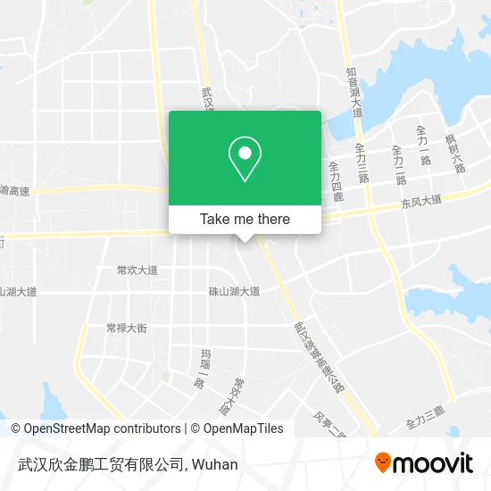 武汉欣金鹏工贸有限公司 map