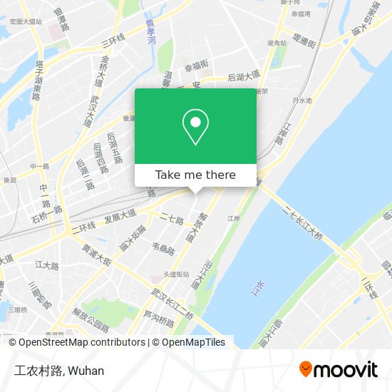 工农村路 map
