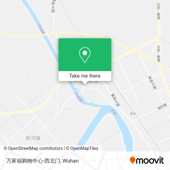 万家福购物中心-西北门 map