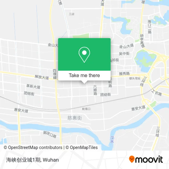 海峡创业城1期 map