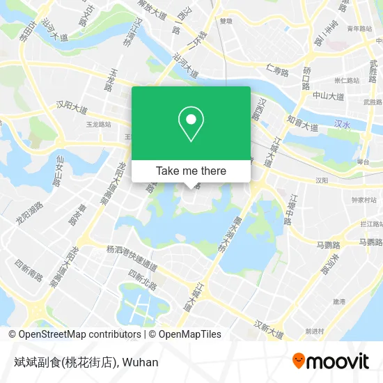 斌斌副食(桃花街店) map