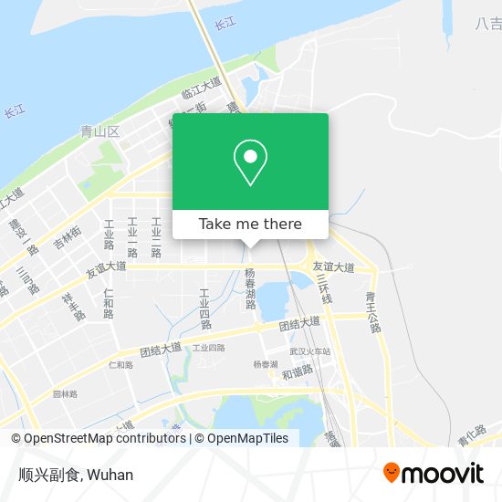顺兴副食 map