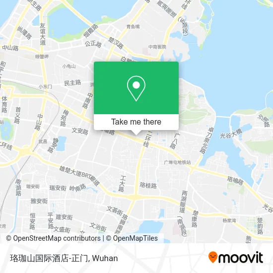 珞珈山国际酒店-正门 map
