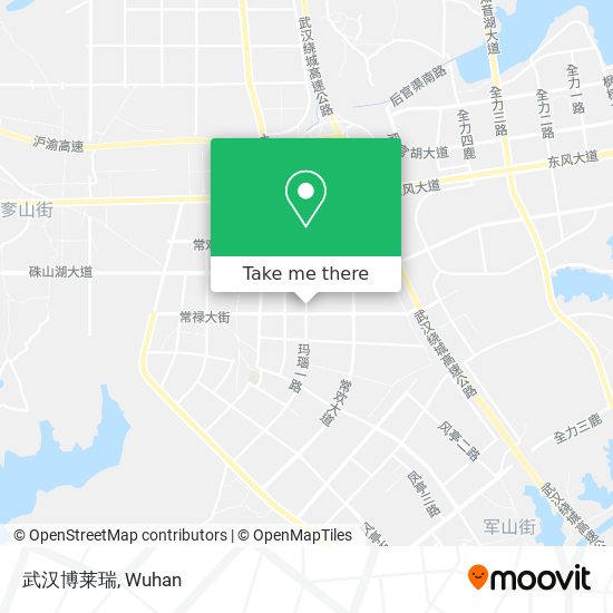 武汉博莱瑞 map