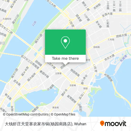 大钱虾庄天堂寨农家吊锅(杨园南路店) map