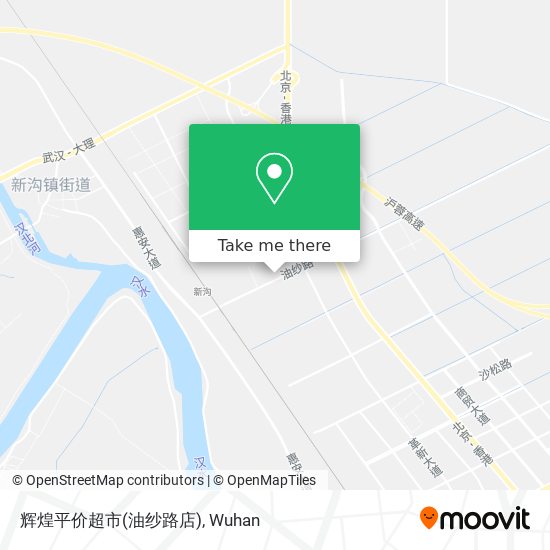 辉煌平价超市(油纱路店) map