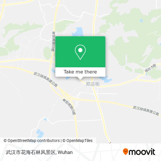 武汉市花海石林风景区 map