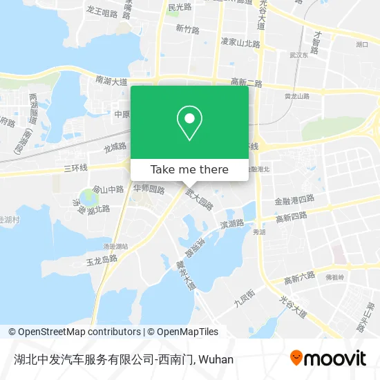 湖北中发汽车服务有限公司-西南门 map