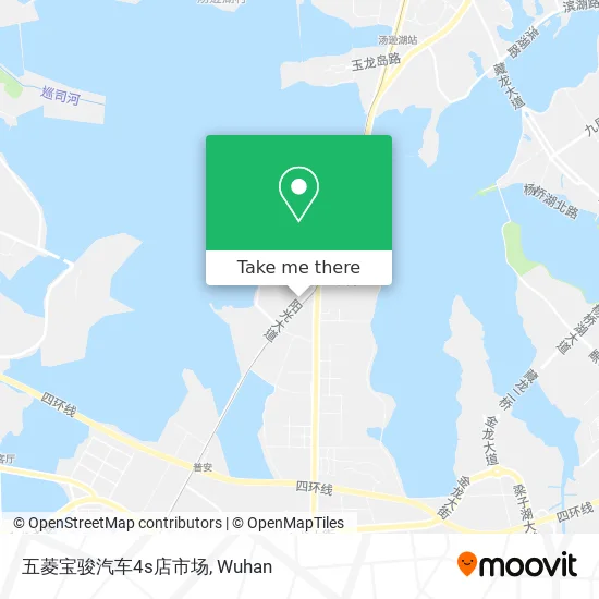 五菱宝骏汽车4s店市场 map