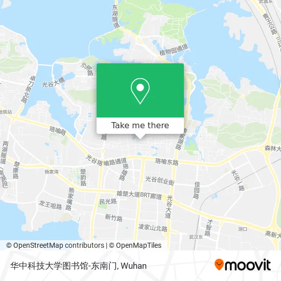 华中科技大学图书馆-东南门 map
