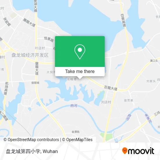 盘龙城第四小学 map