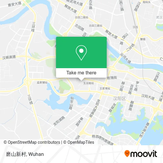 磨山新村 map
