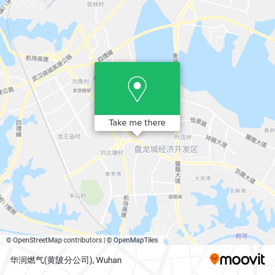 华润燃气(黄陂分公司) map