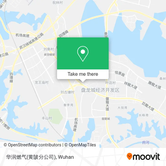 华润燃气(黄陂分公司) map