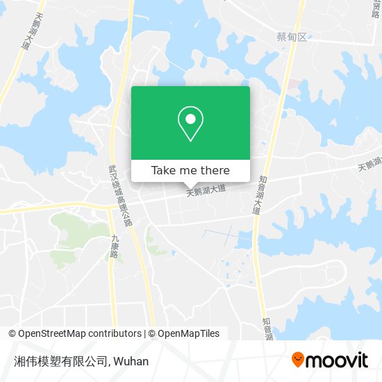 湘伟模塑有限公司 map
