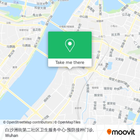 白沙洲街第二社区卫生服务中心-预防接种门诊 map