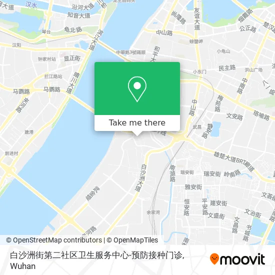 白沙洲街第二社区卫生服务中心-预防接种门诊 map