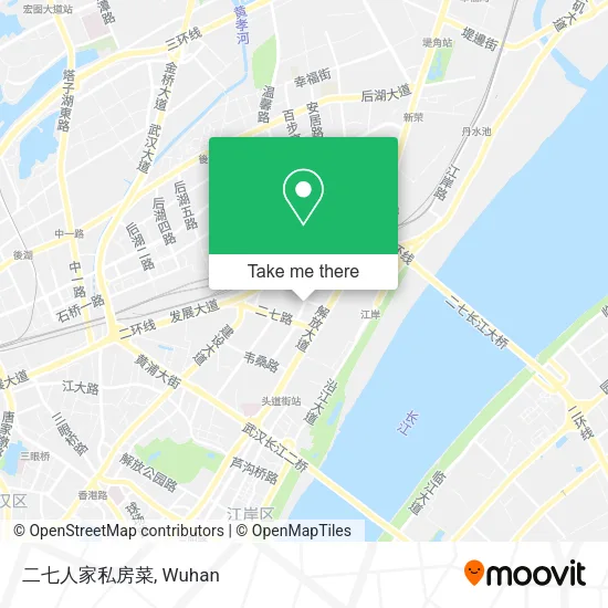 二七人家私房菜 map