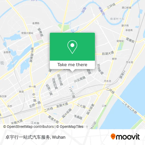 卓宇行一站式汽车服务 map