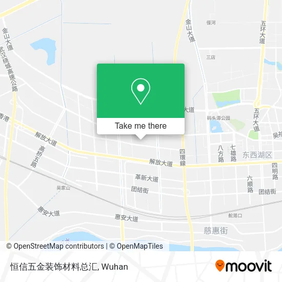 恒信五金装饰材料总汇 map