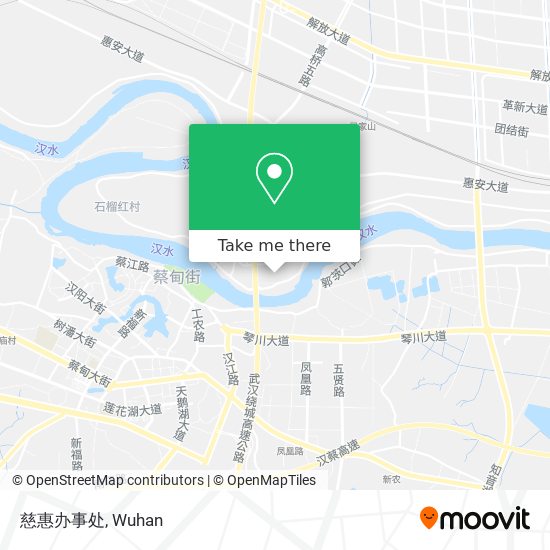 慈惠办事处 map