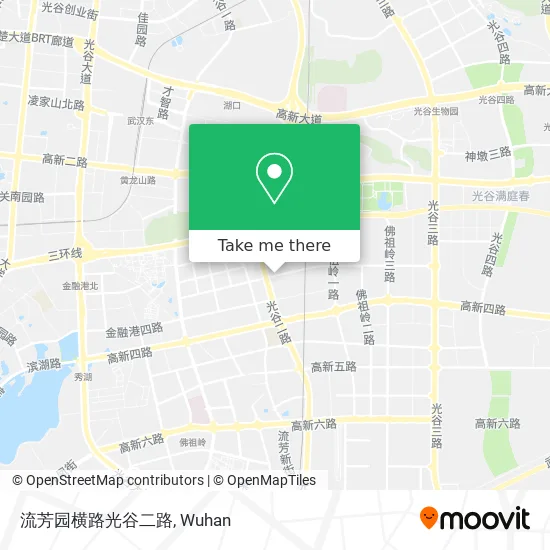 流芳园横路光谷二路 map
