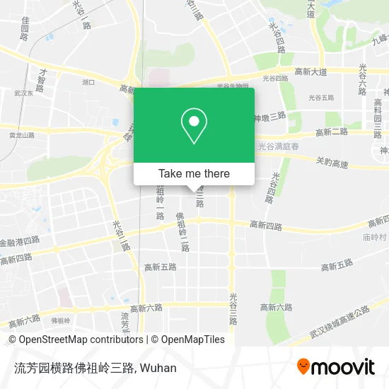 流芳园横路佛祖岭三路 map