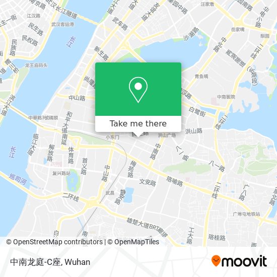中南龙庭-C座 map