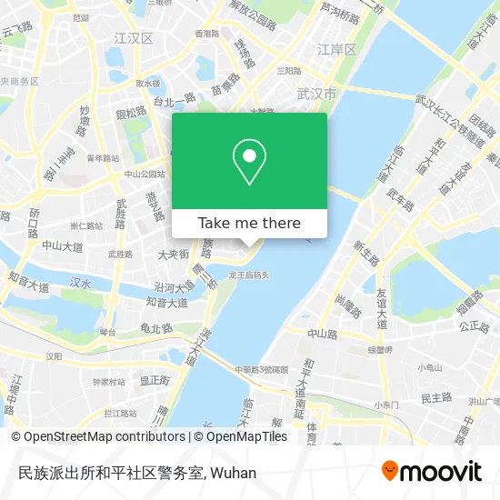 民族派出所和平社区警务室 map