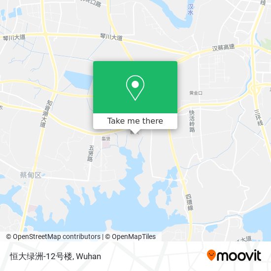 恒大绿洲-12号楼 map