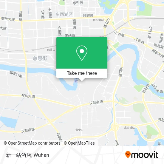 新一站酒店 map