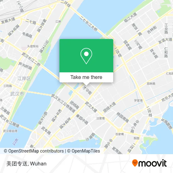 美团专送 map