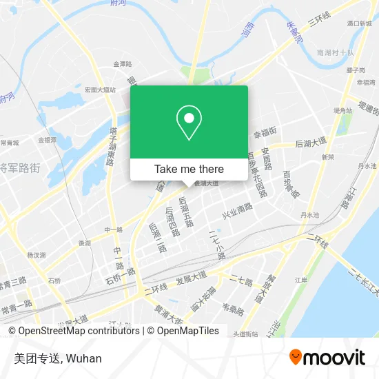美团专送 map