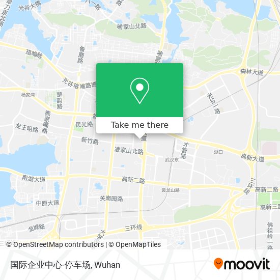 国际企业中心-停车场 map