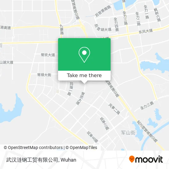 武汉涟钢工贸有限公司 map