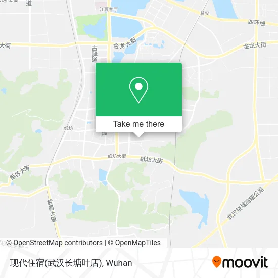现代住宿(武汉长塘叶店) map