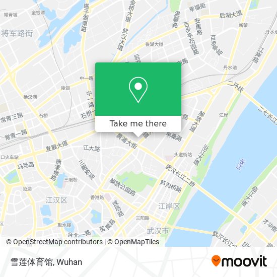 雪莲体育馆 map