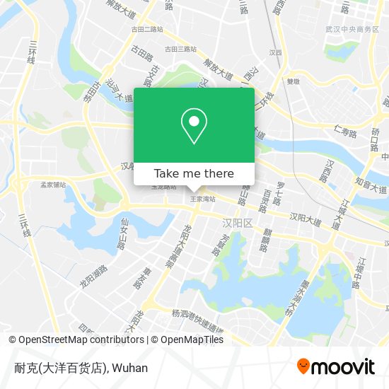 耐克(大洋百货店) map