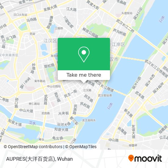 AUPRES(大洋百货店) map