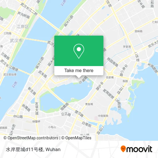 水岸星城d11号楼 map
